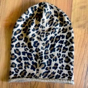 Leopard Beanie
